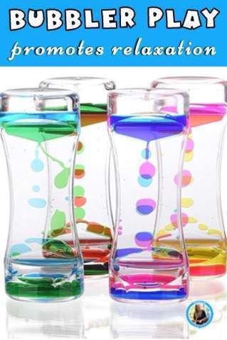 4 bubblers with colorful liquid dripping downward.