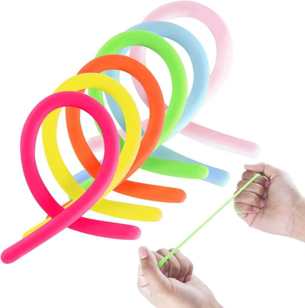 stretchy jelly string noodles