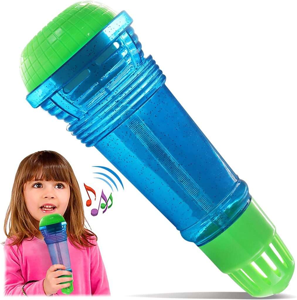 Echo microphone aids of teaching