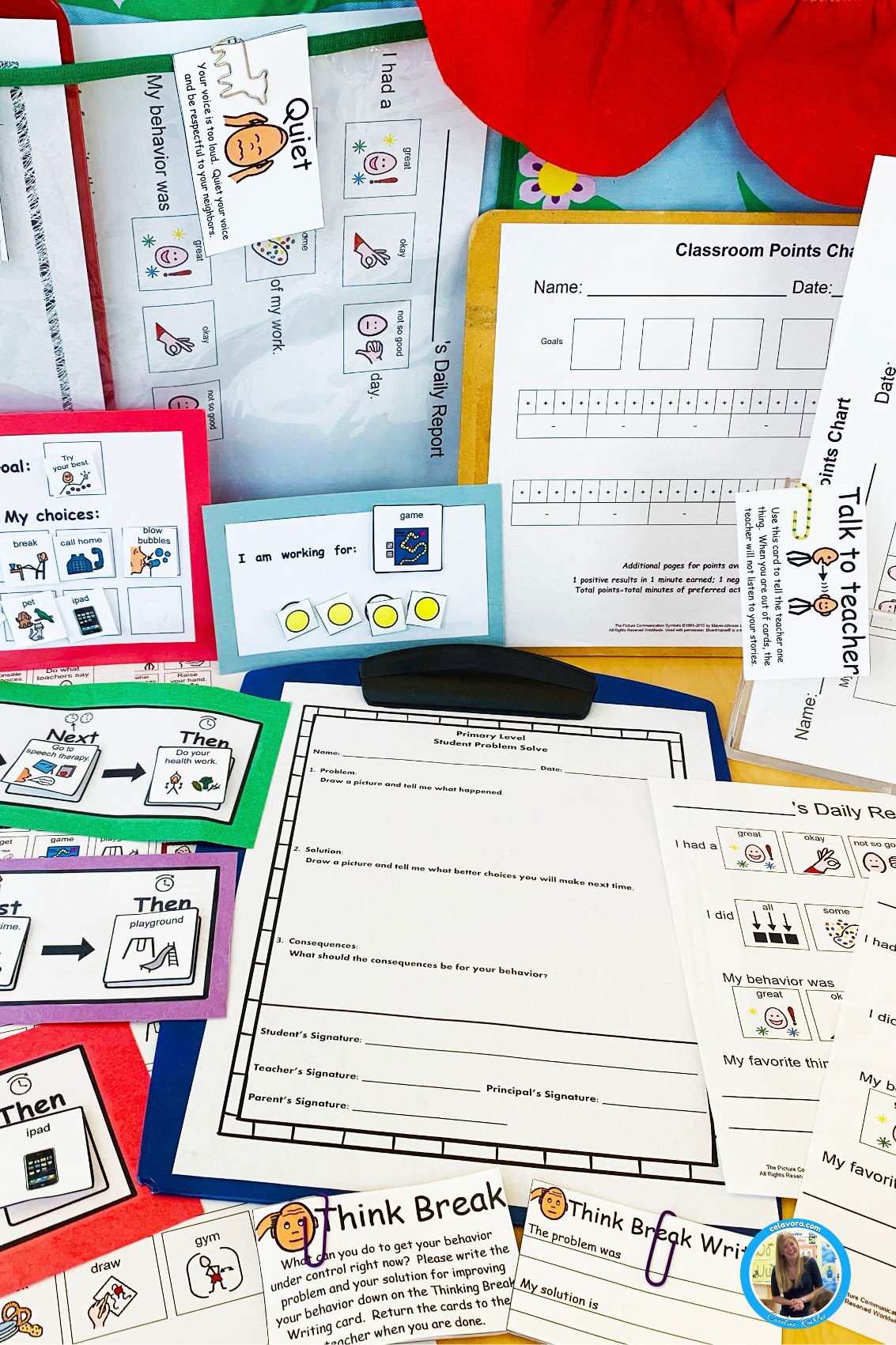 Effective behavior management visual tools for special ed teaching.