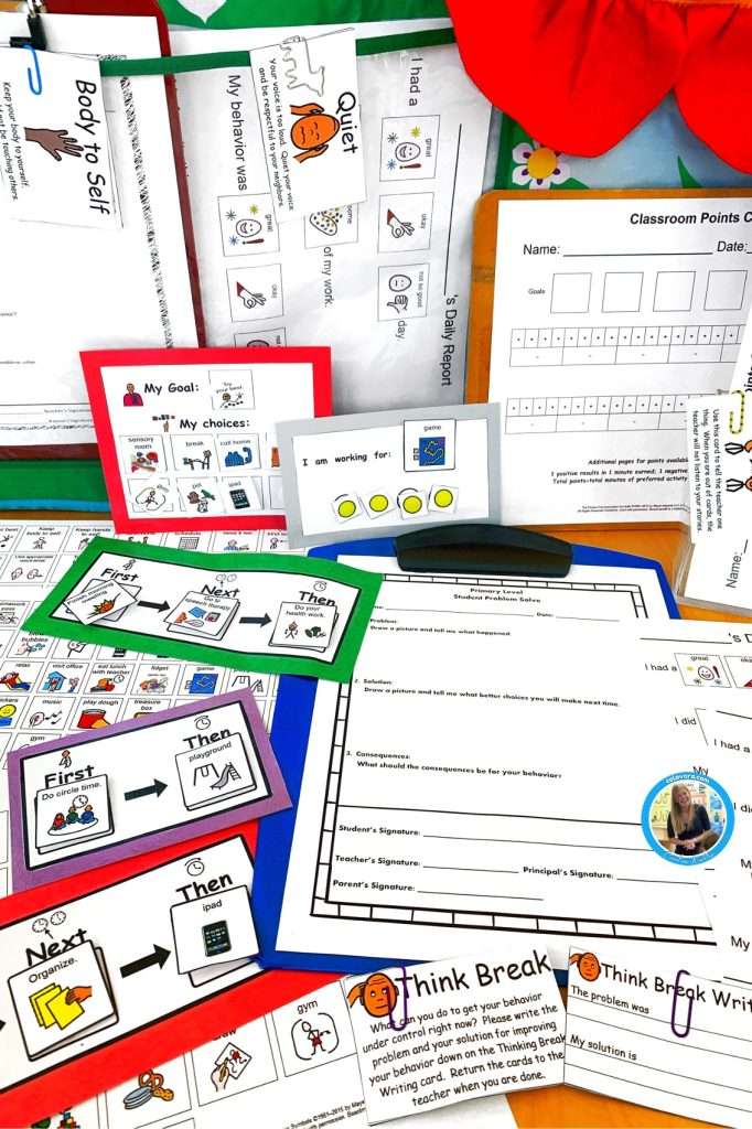 A group of classroom management techniques with positives supports is shown.