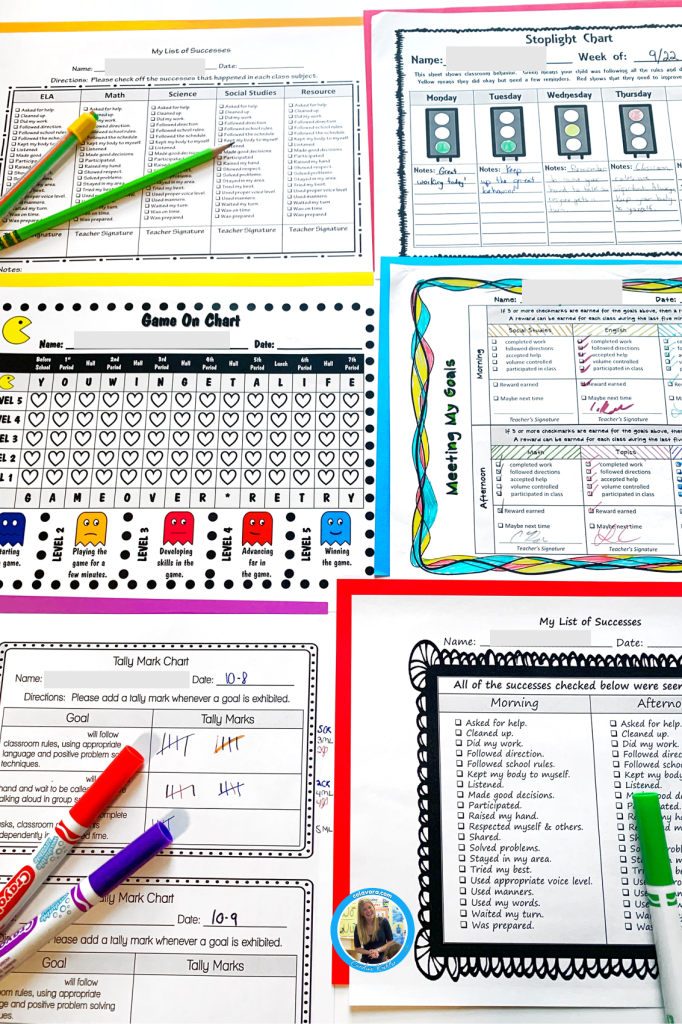 What is inclusion in the classroom can be answered by showing behavior charts that allow students with special education, IEP behavior goals to participate in the journal education curriculum.
