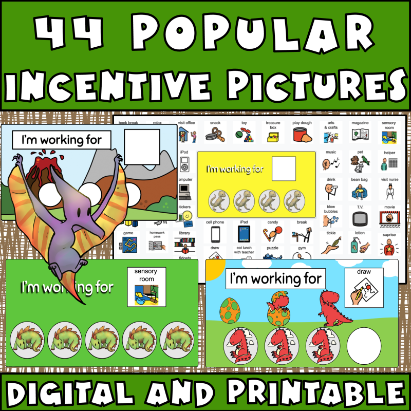 Dinosaur behavior charts to support dinosaur themes for preschool