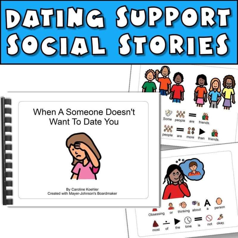 Autism dating help with dating support social stories for males and females after puberty in adolescence.