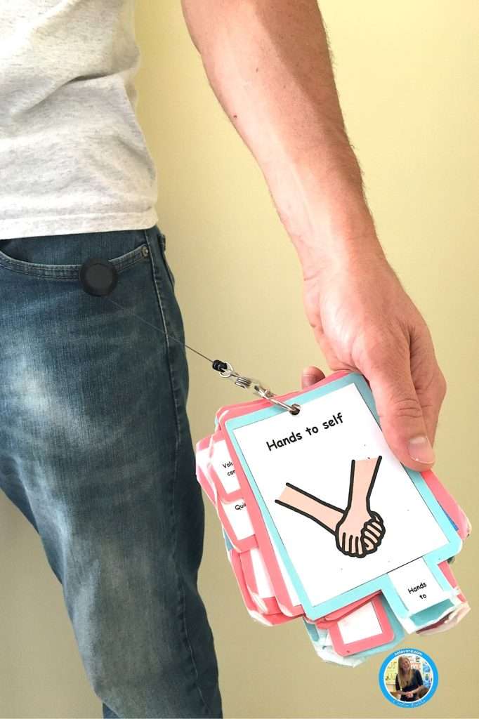 Autism cue cards for parents, teachers, and caregivers