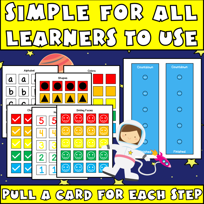 Child behavior chart simple for all learners to use