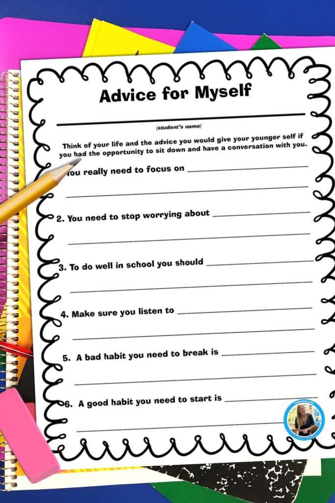 Transition plan IEP showing Advice for Myself transition assessment