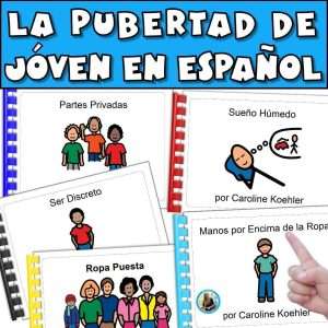 la pubertad de hombre en español