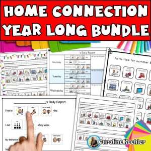 Parent communication home connection year long bundle