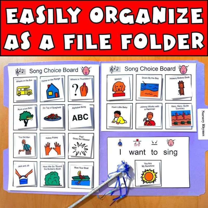 Printable nursery rhymes lyrics with pictures