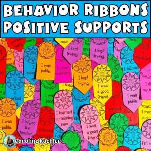 Behavior ribbons positive supports
