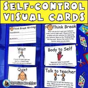 Classroom visual cue cards printable