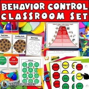 coping strategies visuals for behavior control in the classroom