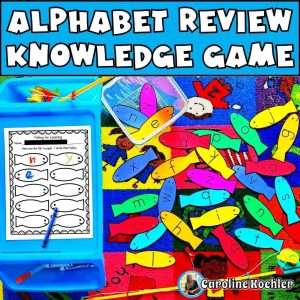 Alphabet game review and knowledge