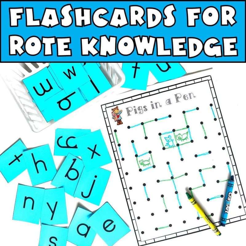 Alphabet Game Set and Flashcards Pigs in a Pen - Image 2