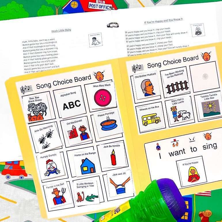 Printable nursery rhymes lyrics song book for each rhyme