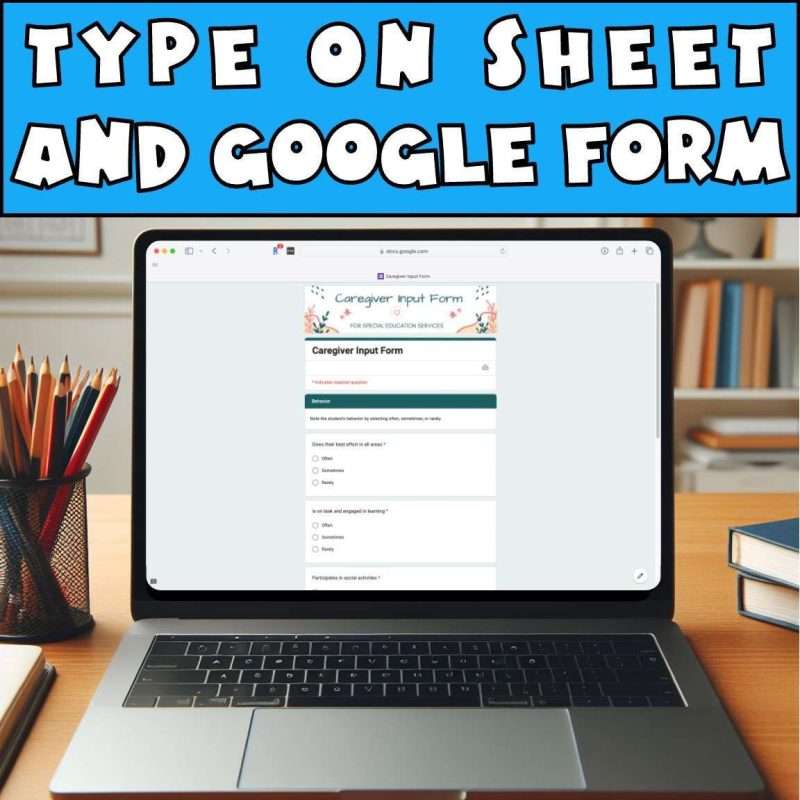 Parent input form with type on sheet and google form
