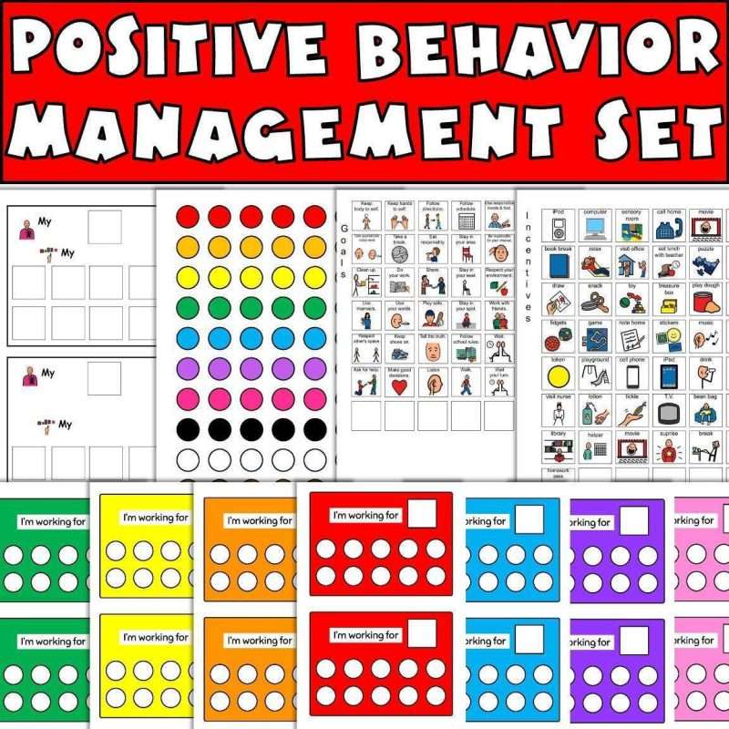 I am working chart showing token board templates with choice boards, goals, and incentives.