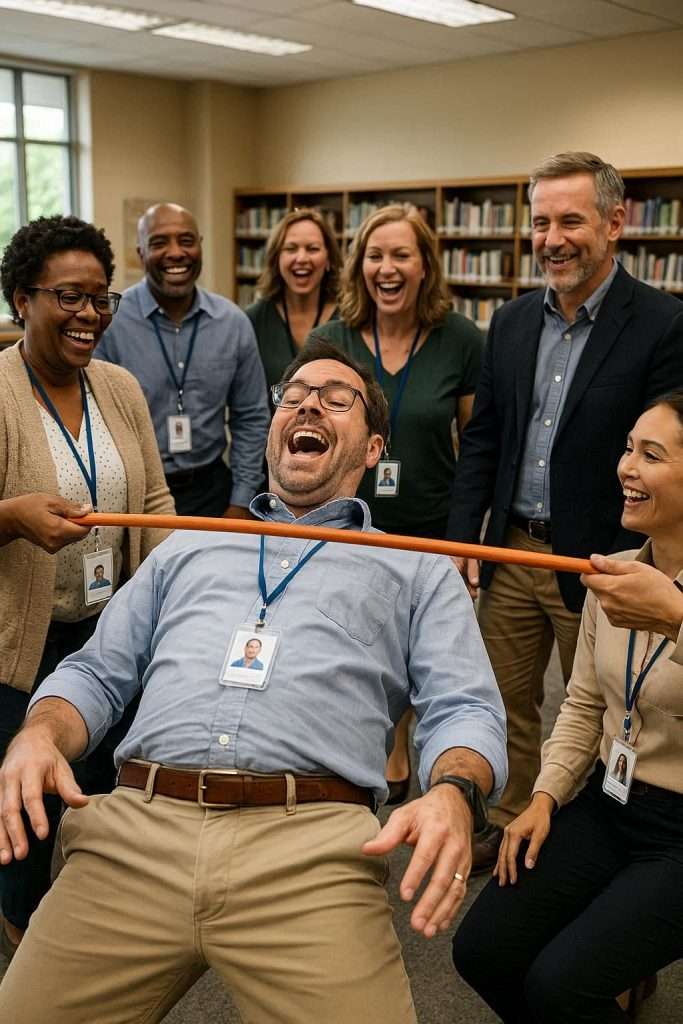 Team building activities for teachers showing