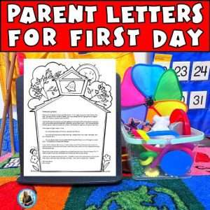 First day of school letter to parents