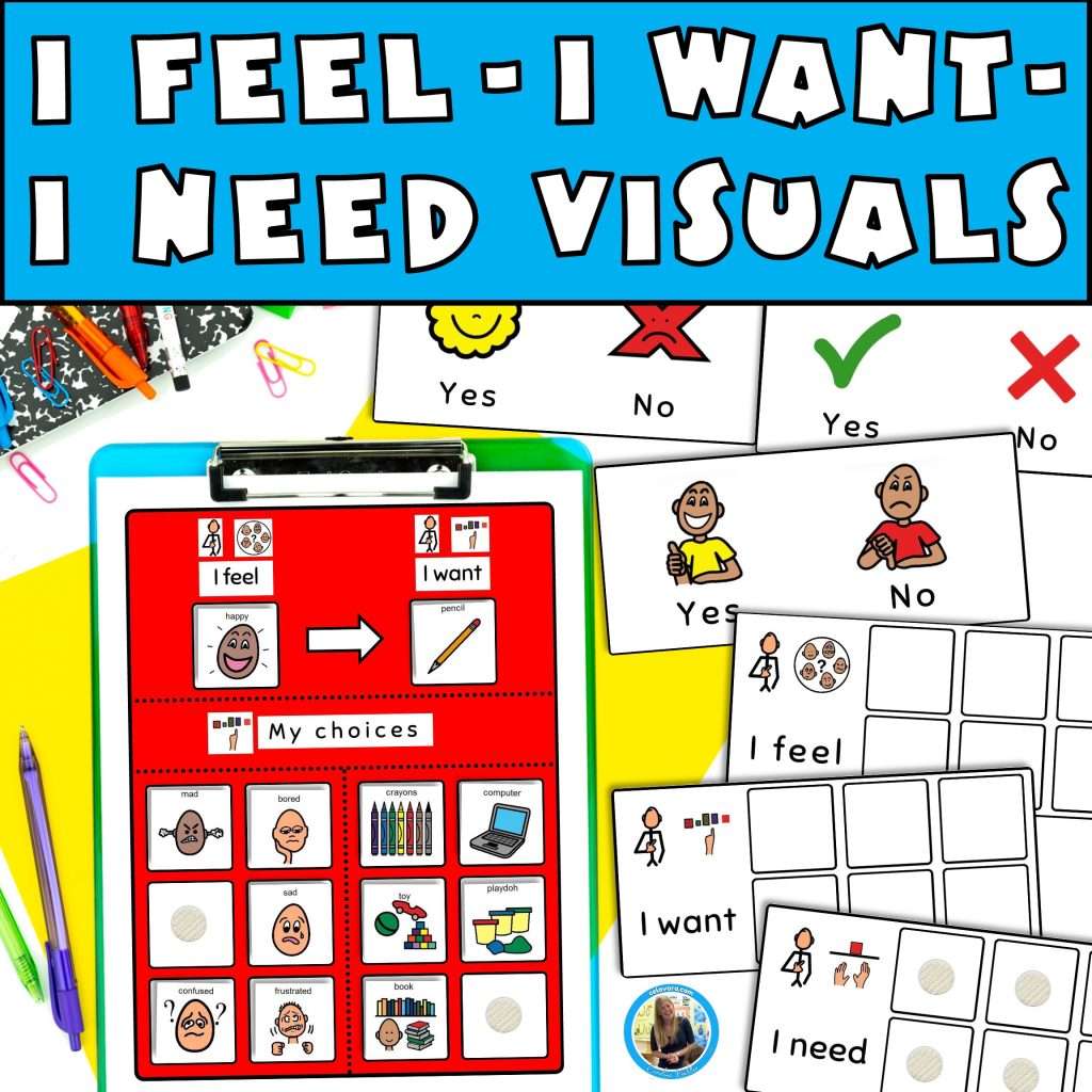 I feel and I need visual aids for special education