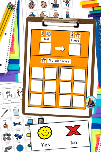 Visual aid for reducing student frustration in the classroom