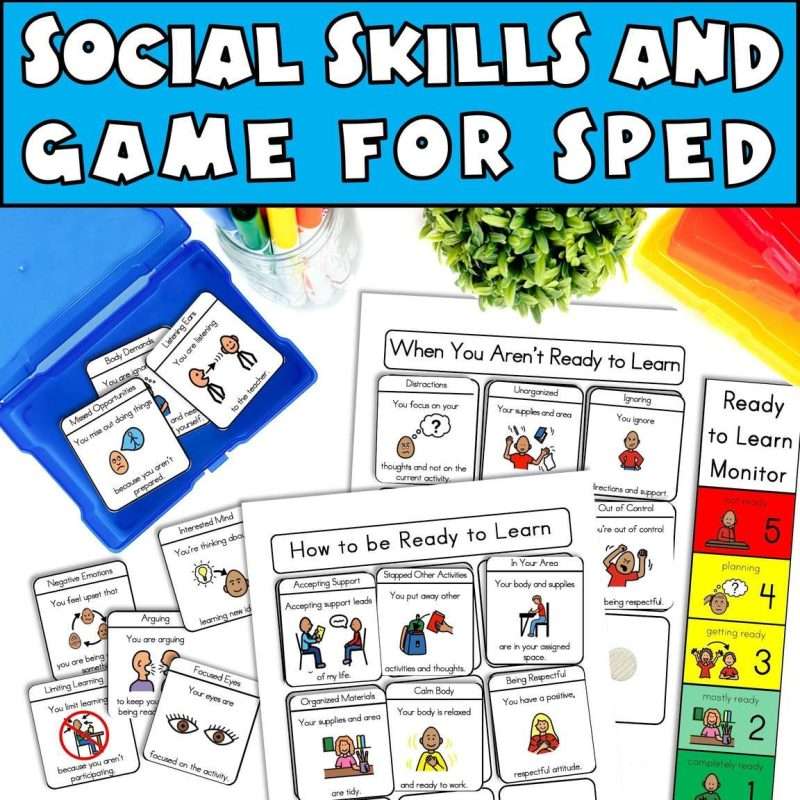 Examples of social skills for special education students
