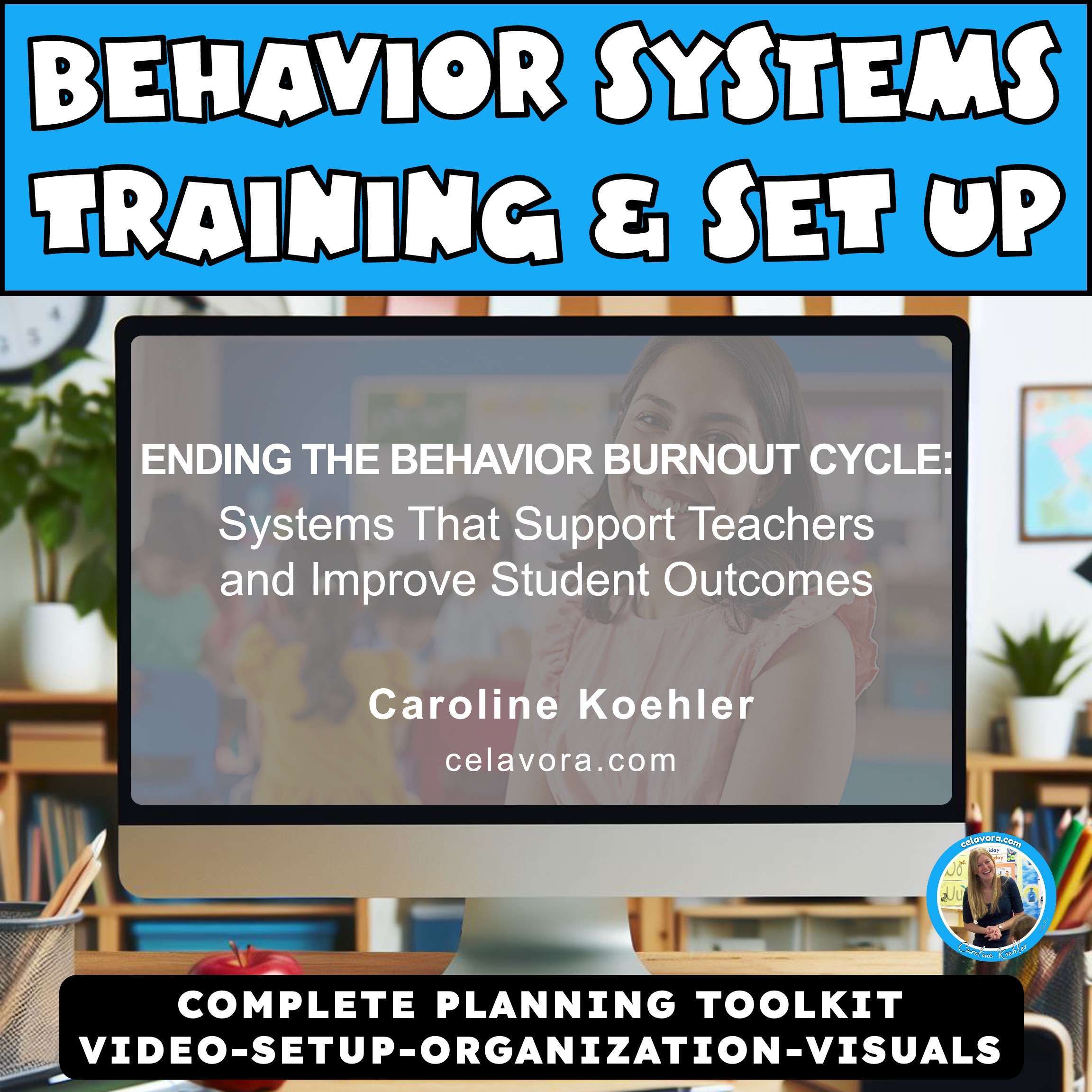 Teaching behavior systems and setup for special education