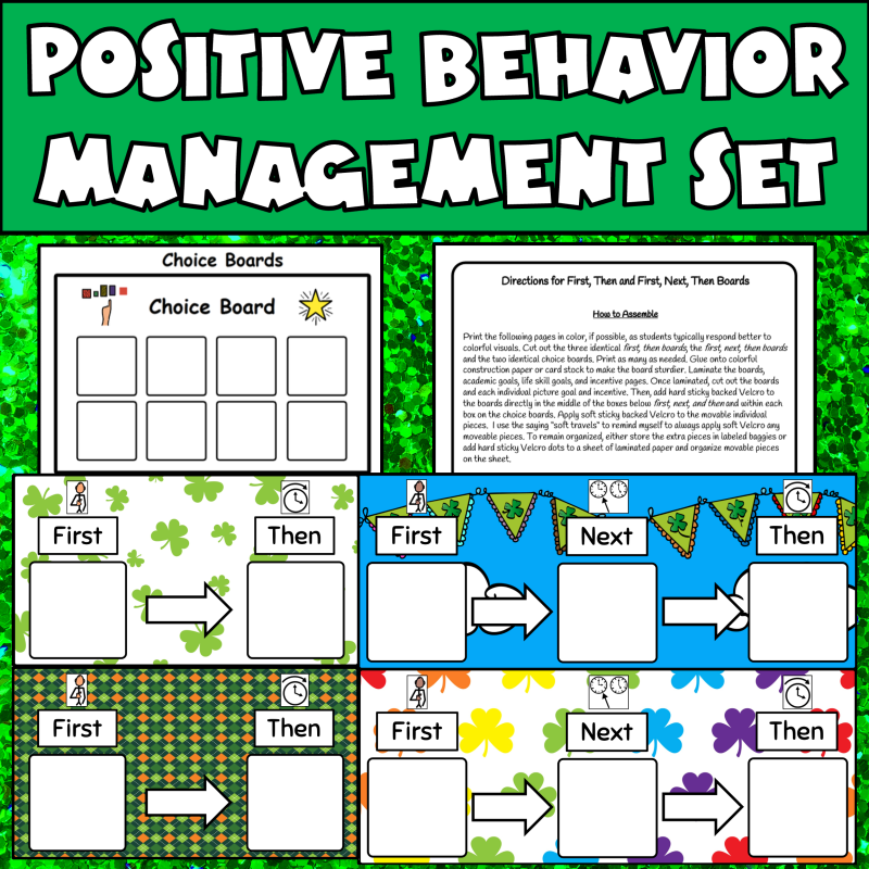 Behavior Help - special education teaching resource
