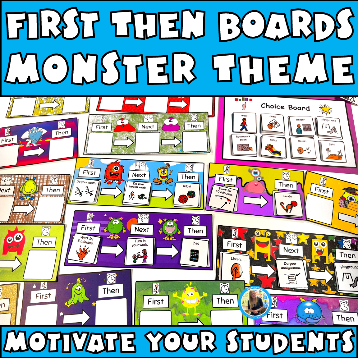 Monster Theme For Classroom - special education teaching resource