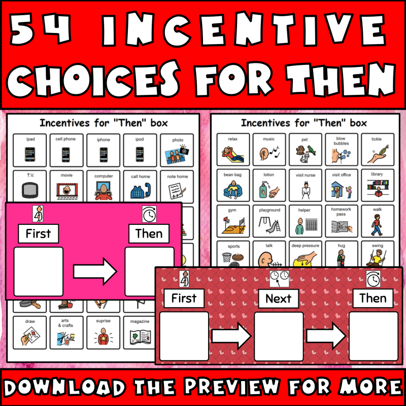 Valentines Behavior - special education teaching resource